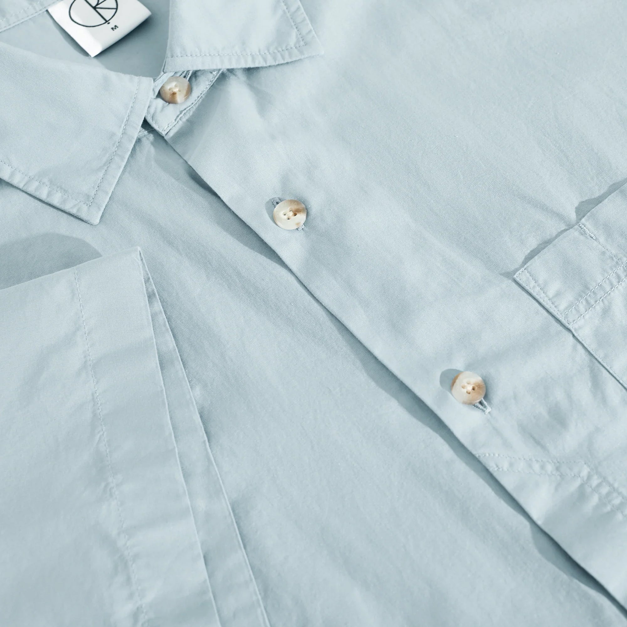 Polar Skate Co. Mitch Shirt - Dove Blue