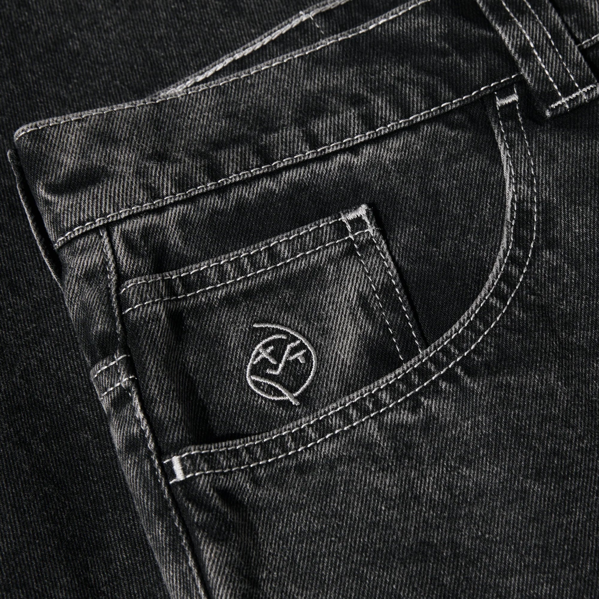 Polar Skate Co. Big Boy Pants - Silver Black