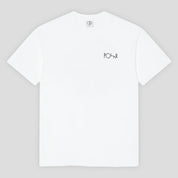 Polar Skate Co. Fill Logo Tee - Klez - White