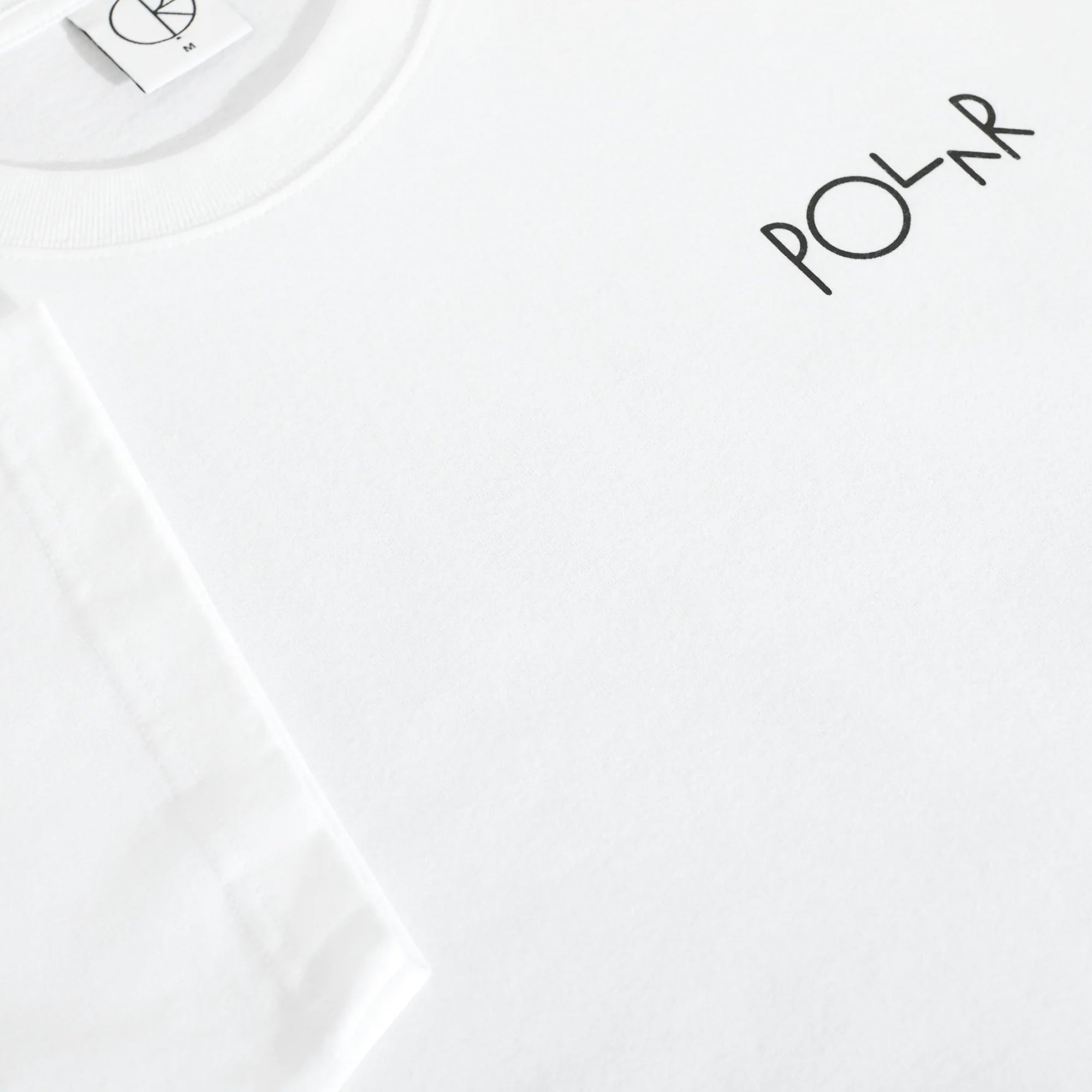 Polar Skate Co. Fill Logo Tee - Klez - White