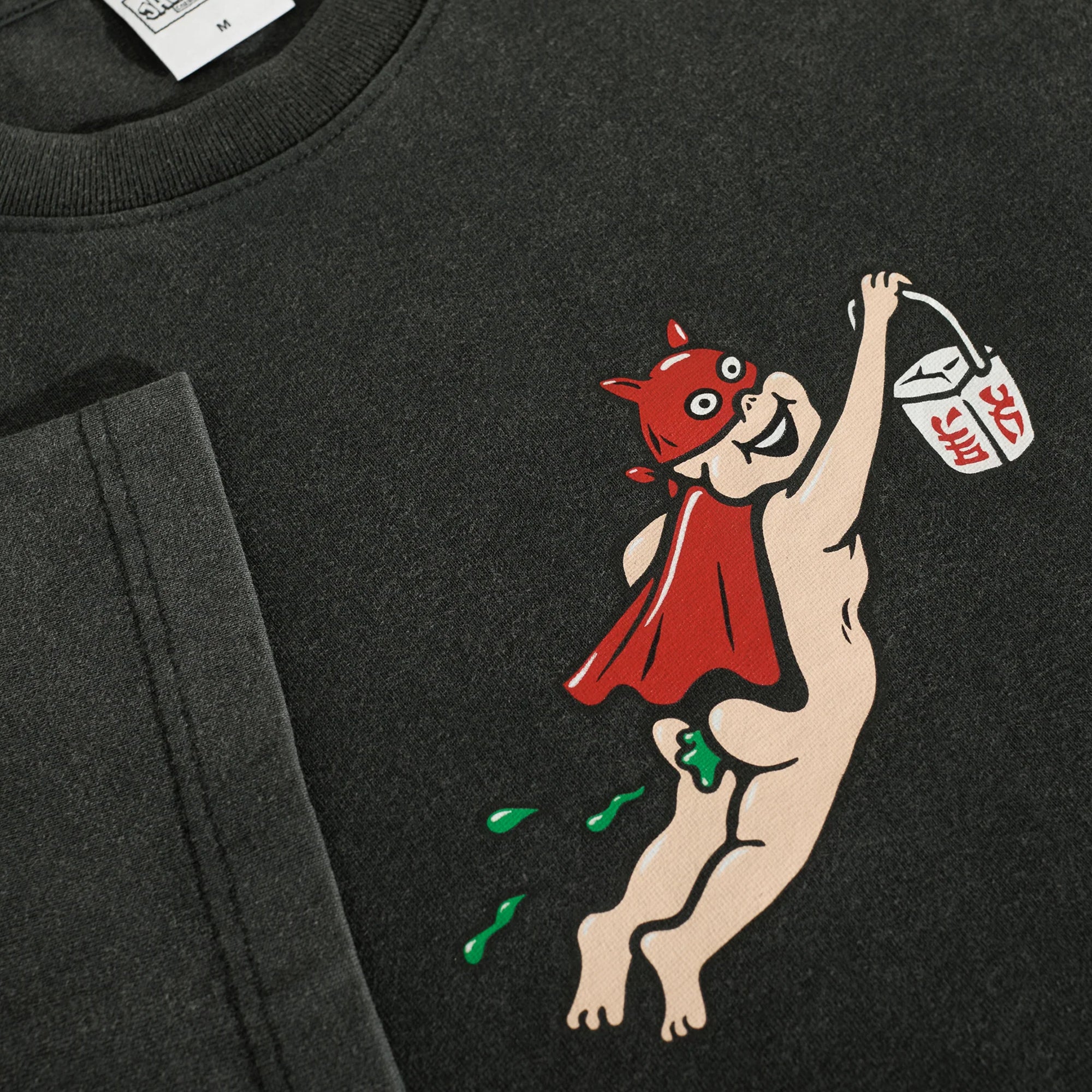 Polar Skate Co. Take Away Tee - Silver Black