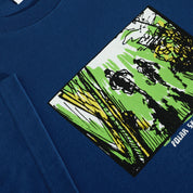 Polar Skate Co. Running Tee - Deep Royal Blue