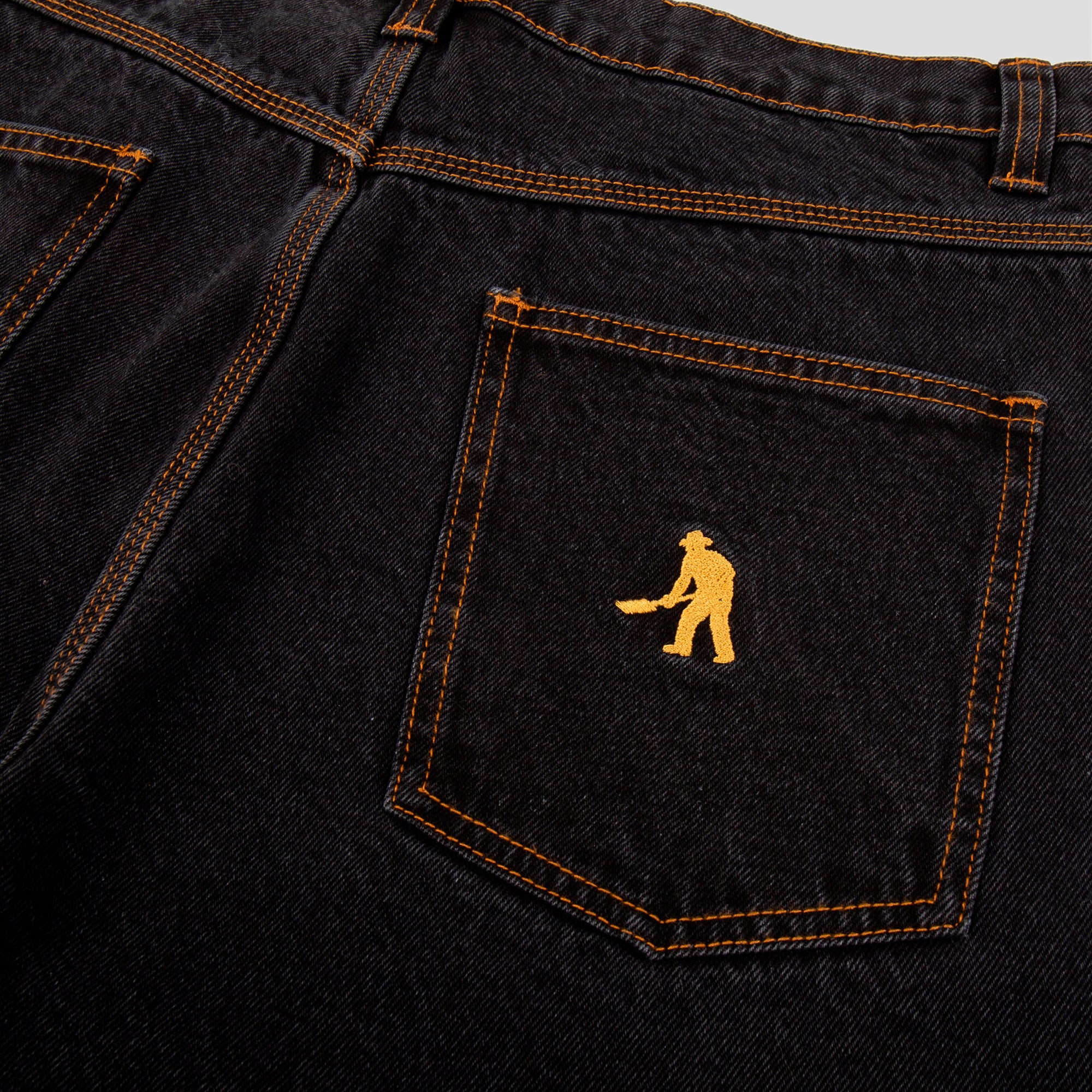 Pass~Port Workers Club Denim Jean - Washed Black