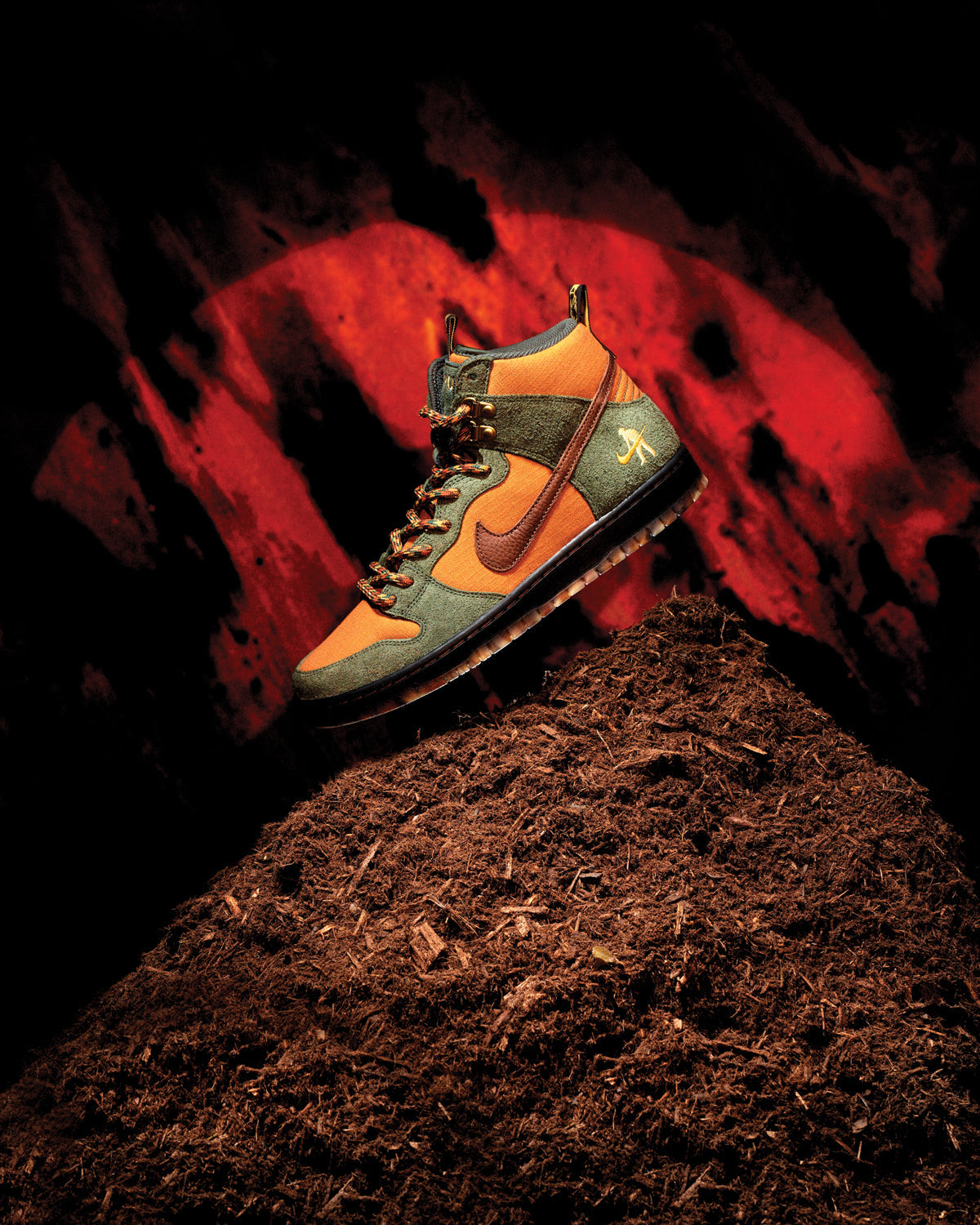 PASS~PORT × Nike SB Dunk High 27cm PASS~PORT × Nike SB Dunk High Work Boot DO6119-300 Men's