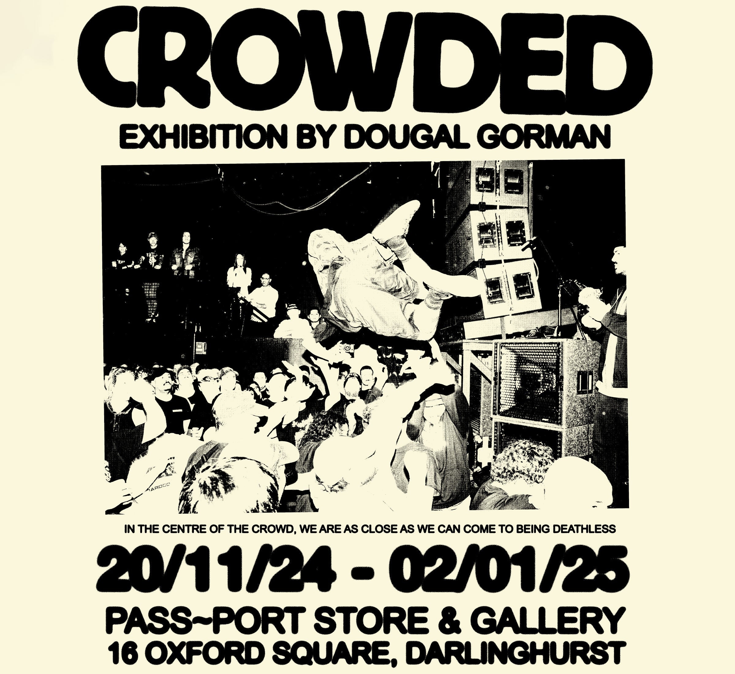 Crowded by Dougal Gorman poster