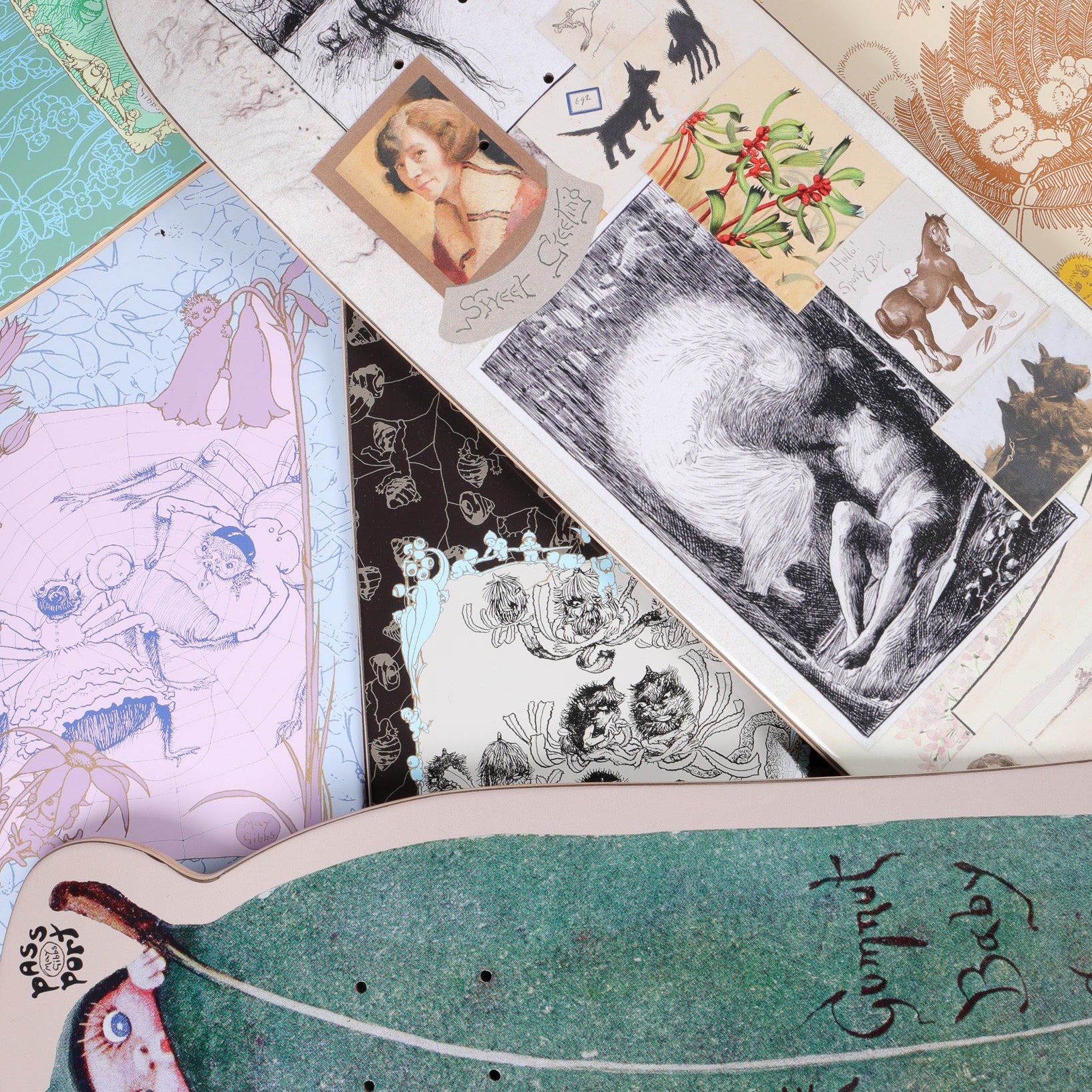 MAY GIBBS & PASS~PORT HARD GOODS