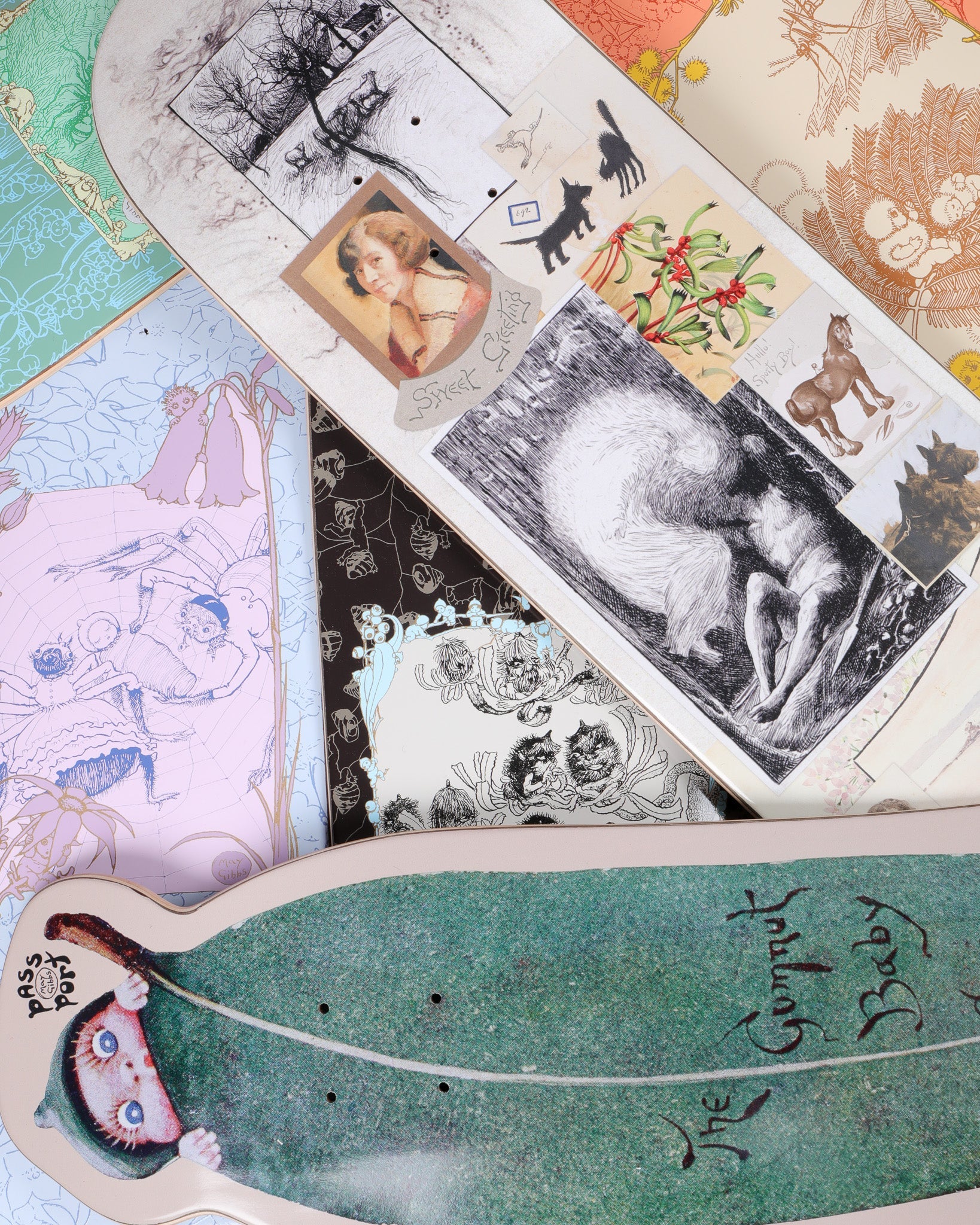 MAY GIBBS & PASS~PORT HARD GOODS