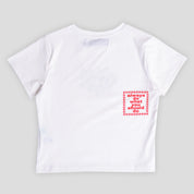 Always Do What You Should Do Heart Sun Baby Tee - White