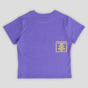 Always Do What You Should Do Heart Sun Baby Tee - Purple