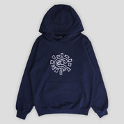 Always Do What You Should Do Scribble @Sun Hoodie - Navy