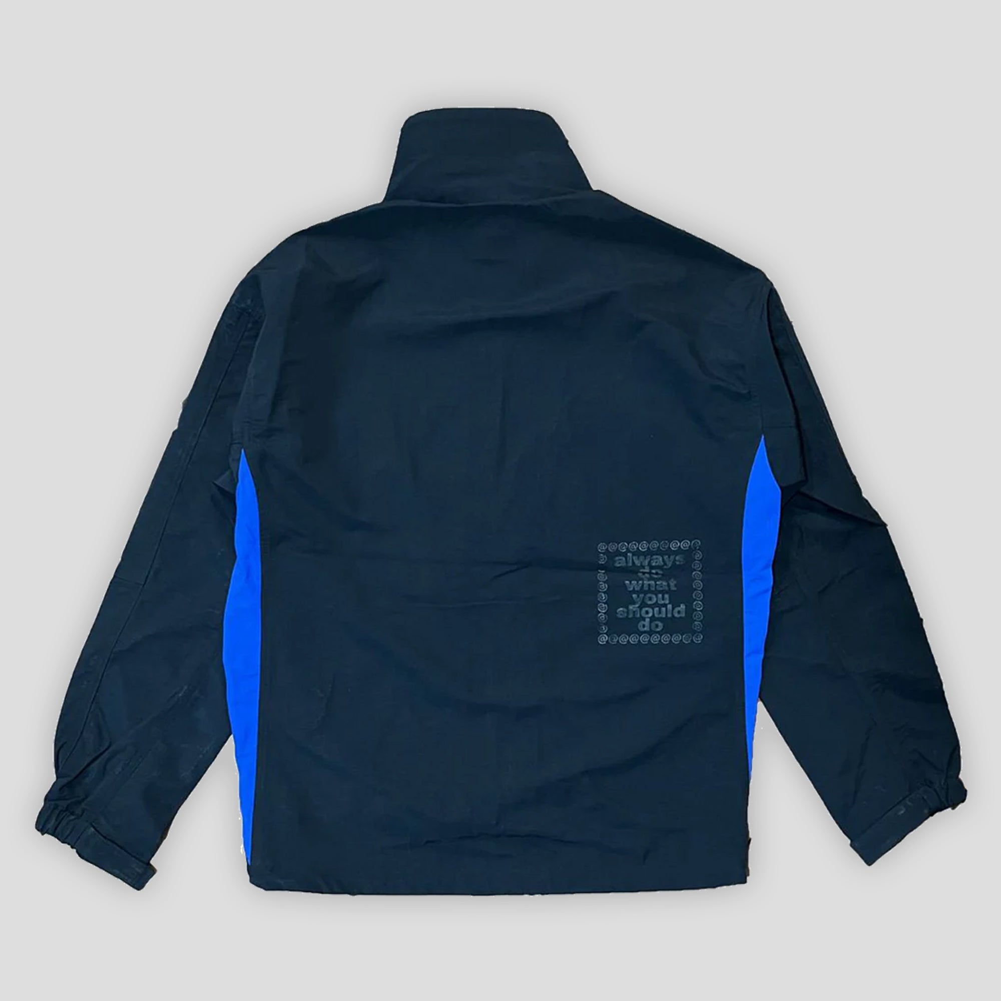 Always Do What You Should Do Hella Handsome Jacket - Blue / Black