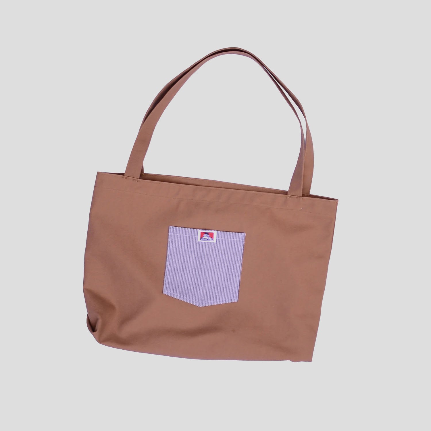 Ben Davis Canvas Tote Bag - Brown