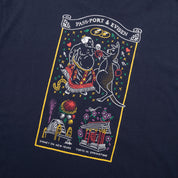 Pass~Port & Evisen Karaoke Tee - Navy