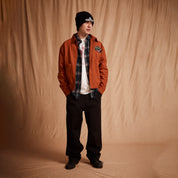 Pass~Port Radish Herringbone Workers Jacket - Deep Rust