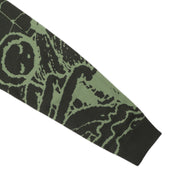 Pass~Port & May Gibbs Webbed Bed Knit Sweater - Gumnut Green