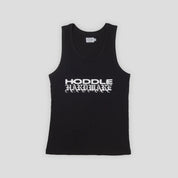 Hoddle Hardware Ribbed Singlet - Black
