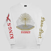 Pass~Port Kings X Long-sleeve Tee - White