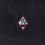 Pass~Port Swanny Herringbone Bucket Hat - Black