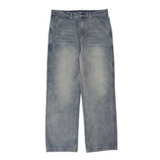 Pass~Port Workers Club Straight Leg Jean - Faded Wash Grey