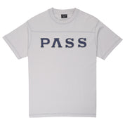 Pass~Port Letterhead Panel Tee - Oyster Grey