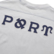 Pass~Port Letterhead Panel Tee - Oyster Grey