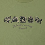 Pass~Port Bronzed Age Tee - Pistachio