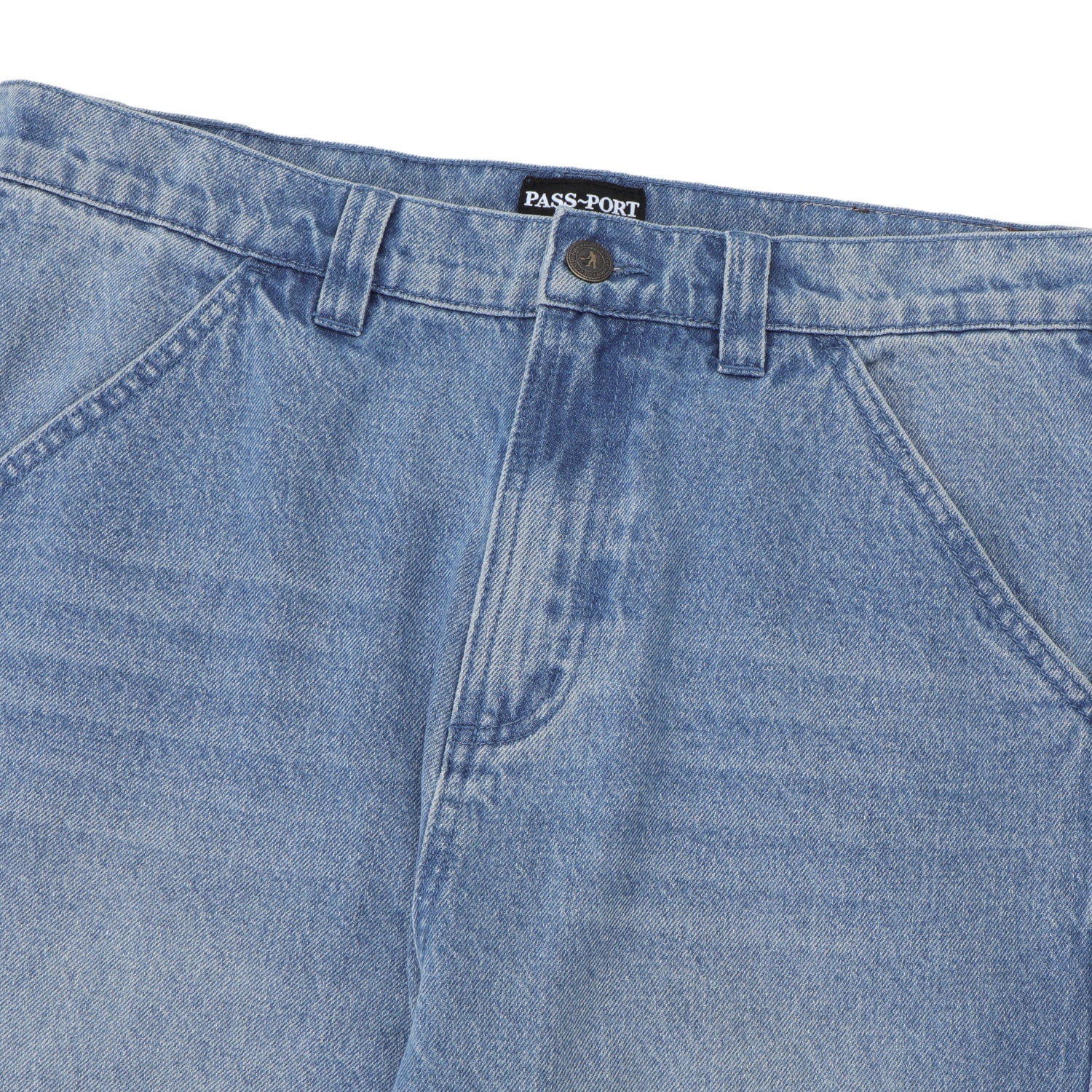 Pass~Port Workers Club Straight Leg Jean - Faded Wash Indigo