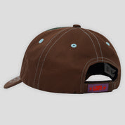 Lo-Fi Ideas 6 Panel Cap - Walnut / Seaweed
