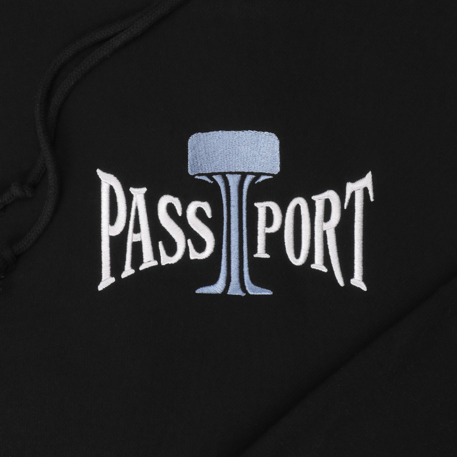 【PASSPORT】 TOWERS OF WATER TEE BLACK Pass~Port Towers of Water Hoodie - Black