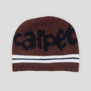Carpet Knit Beanie - Brown