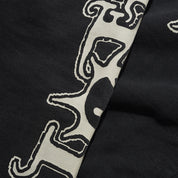 Lo-Fi Heatwave Zip-Thru  Hood - Washed Black