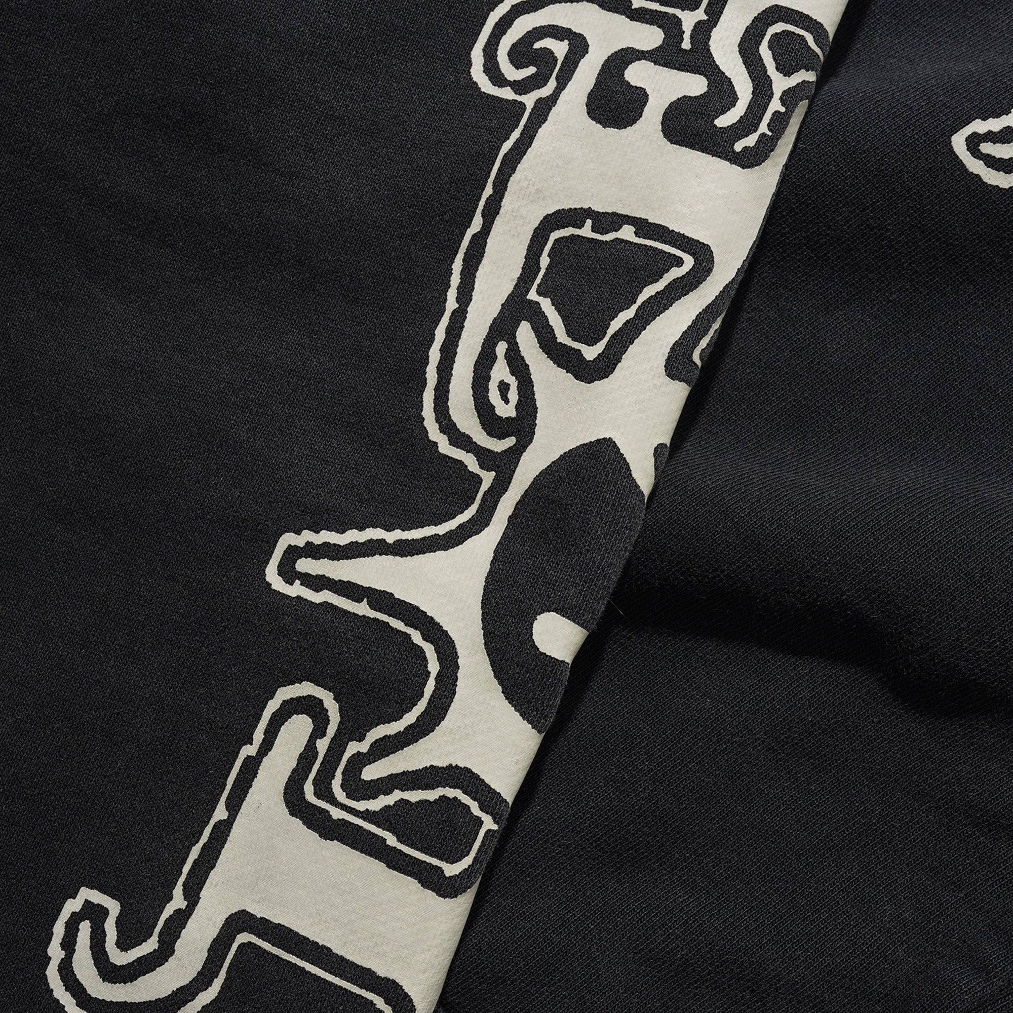 Lo-Fi Heatwave Zip-Thru  Hood - Washed Black