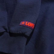 Lo-Fi Ideas Crewneck - Washed Indigo