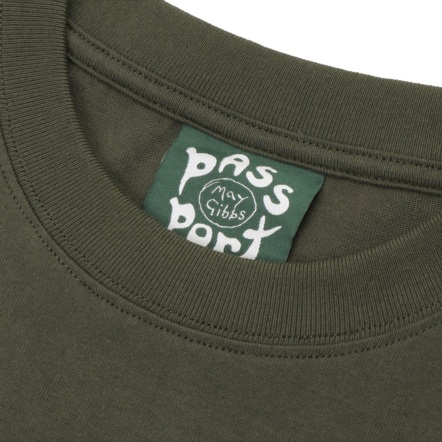 Pass~Port & May Gibbs Bush Greeting Tee - Olive