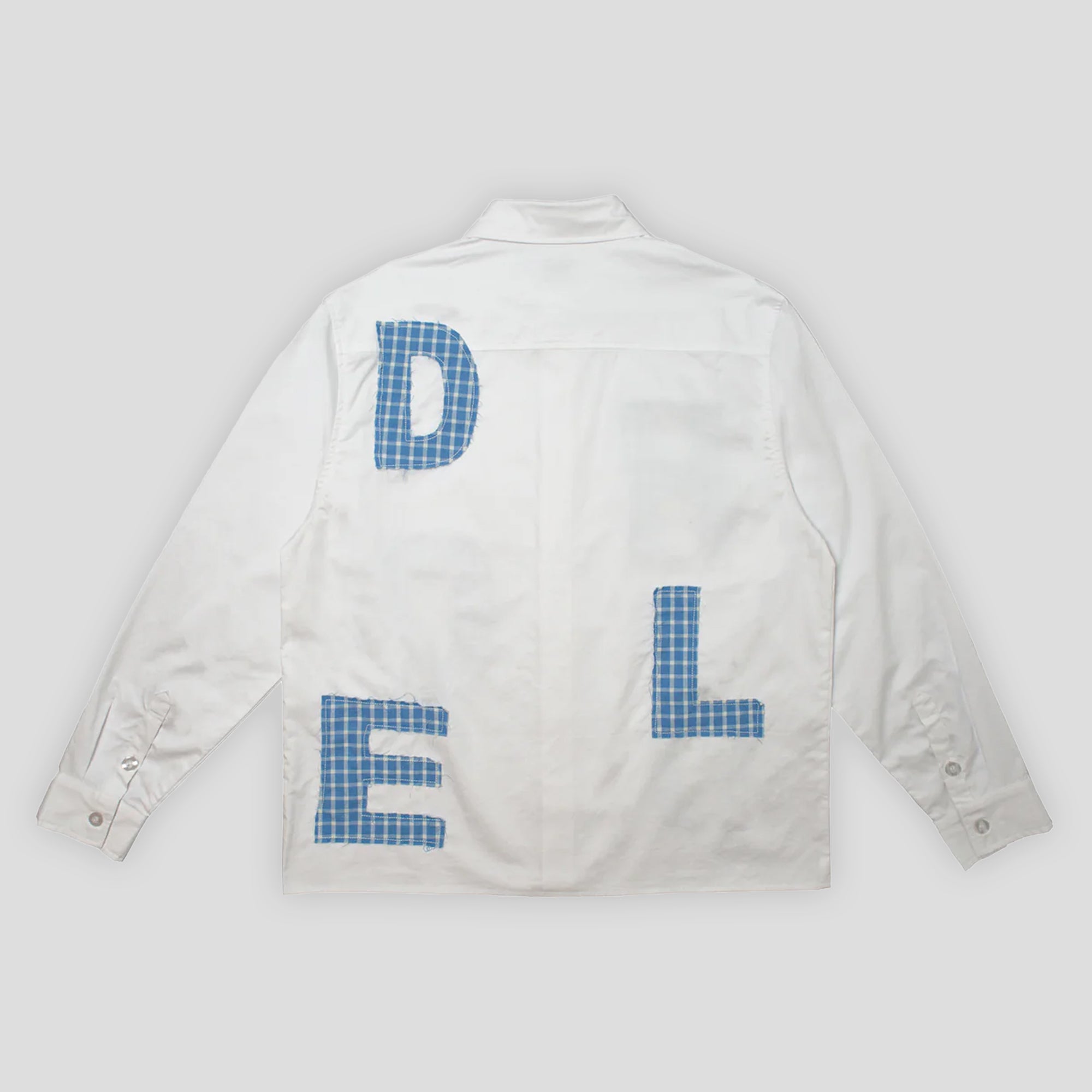 上品コーデはコレで安心！ Long Melange Hoddle Sleeve Pass~Port – Blue / White - Shirt トップス