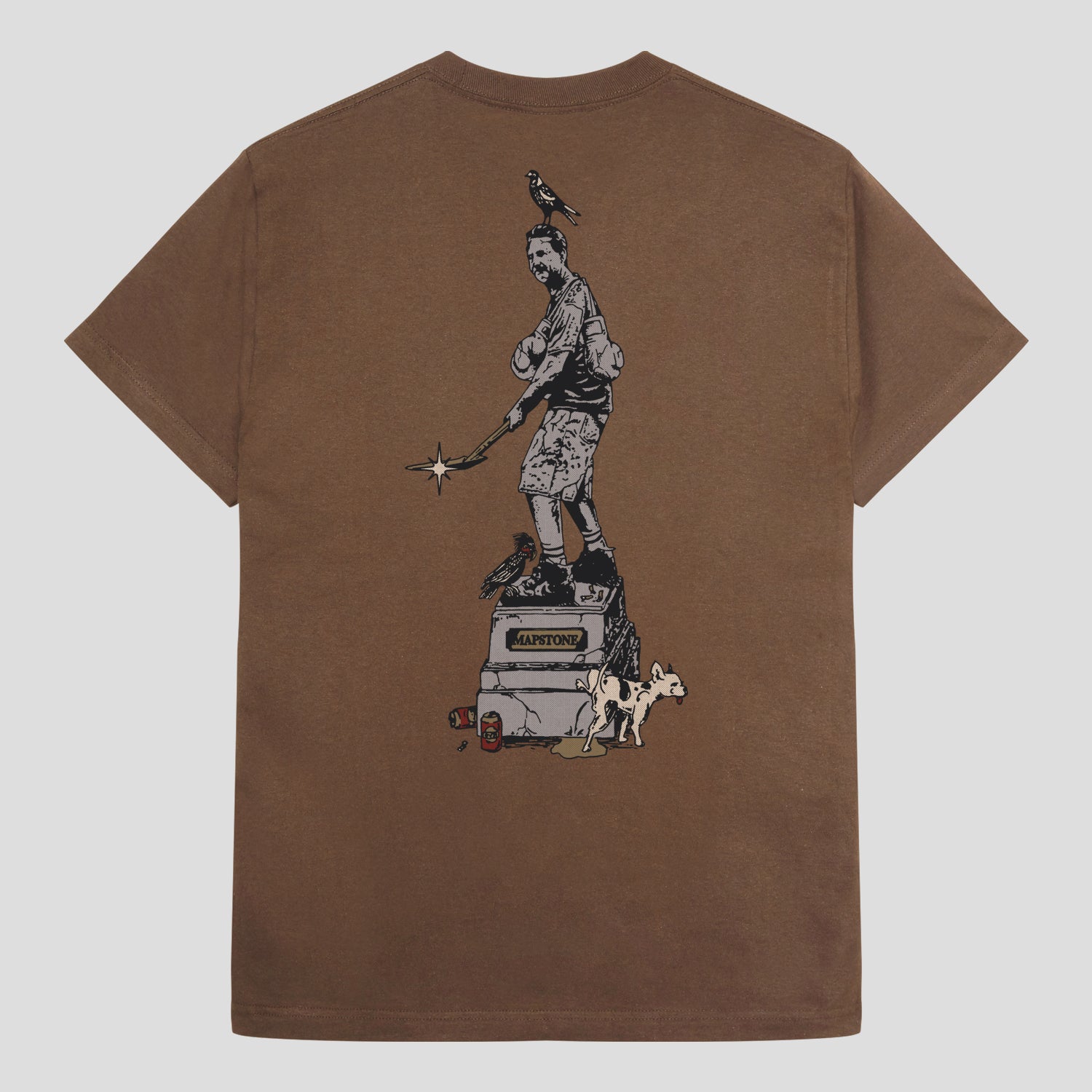 Pass~Port & Anthony "Stone" Mapstone Tee - Choc