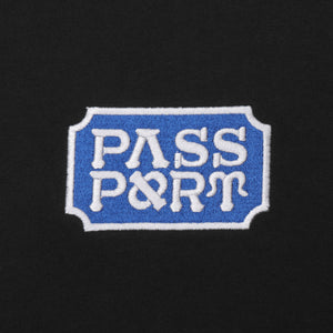 Pass~Port Yearbook Logo Tee - Black