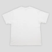 Hoddle Rose Embroidery Tee - White