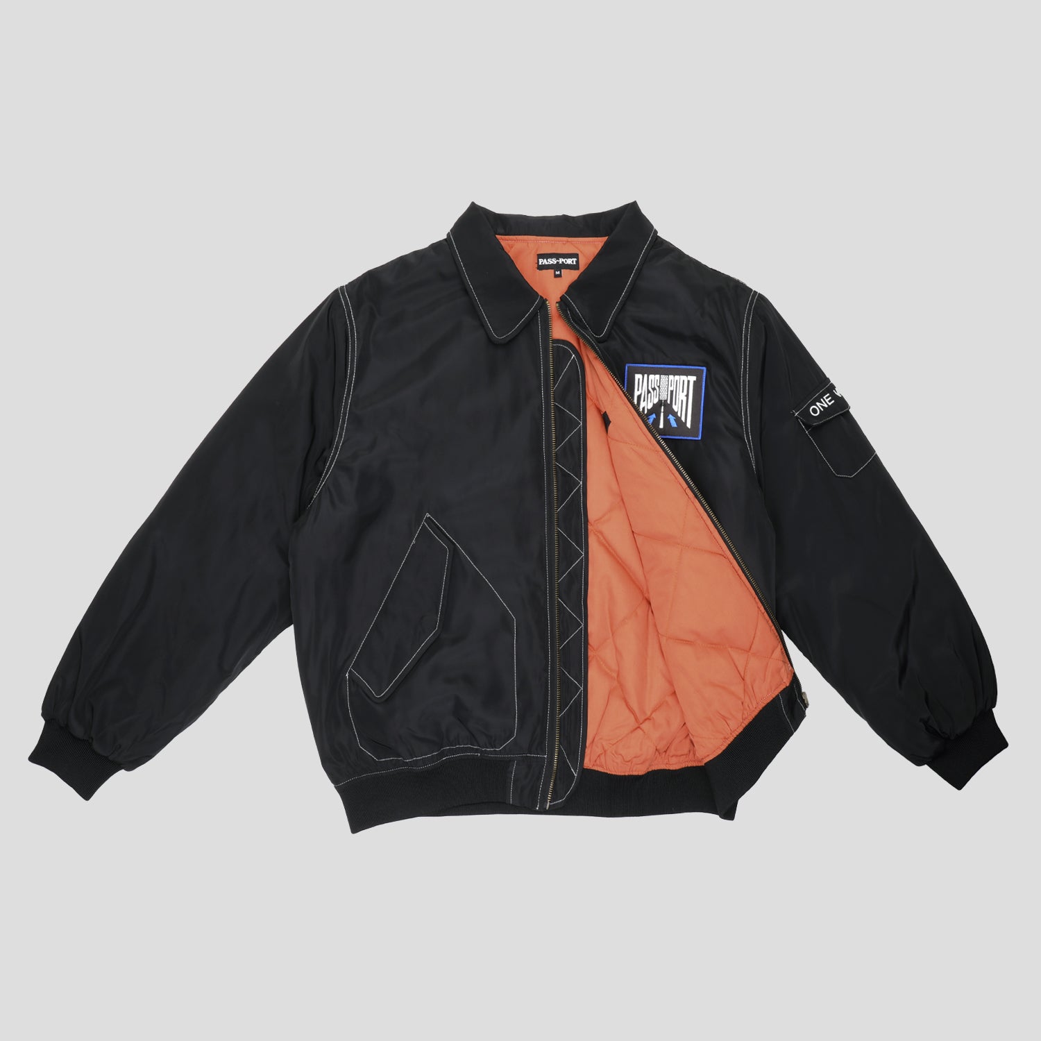 ジャケット・アウター Pass~Port One Way Freight Jacket Black Pass~Port One Way Freight Jacket - Black