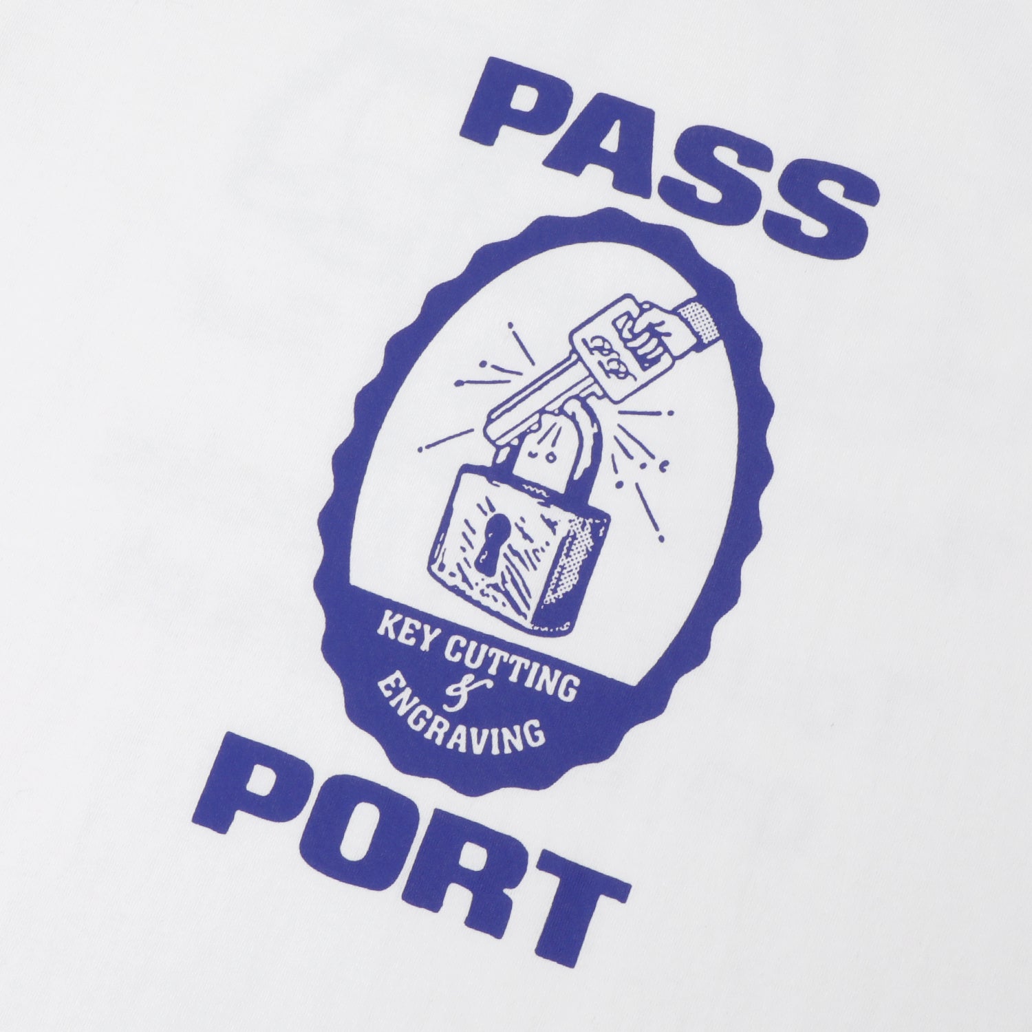 Pass~Port Hercu-Locks Tee - White