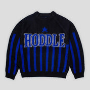 Hoddle Star Above Mohair Football Heavy Weight Knit - Black / Navy