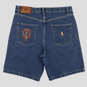 Pass~Port & Anthony "Stone" Mapstone Workers Club Jean Short - Washed Dark Indigo