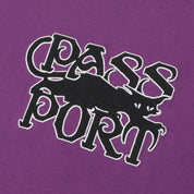 Pass~Port Slinkin' Tee - Eggplant
