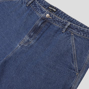 Pass~Port & Anthony "Stone" Mapstone Workers Club Jean Short - Washed Dark Indigo