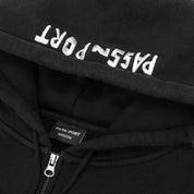 Pass~Port Scissorcraft Zip Hood - Black