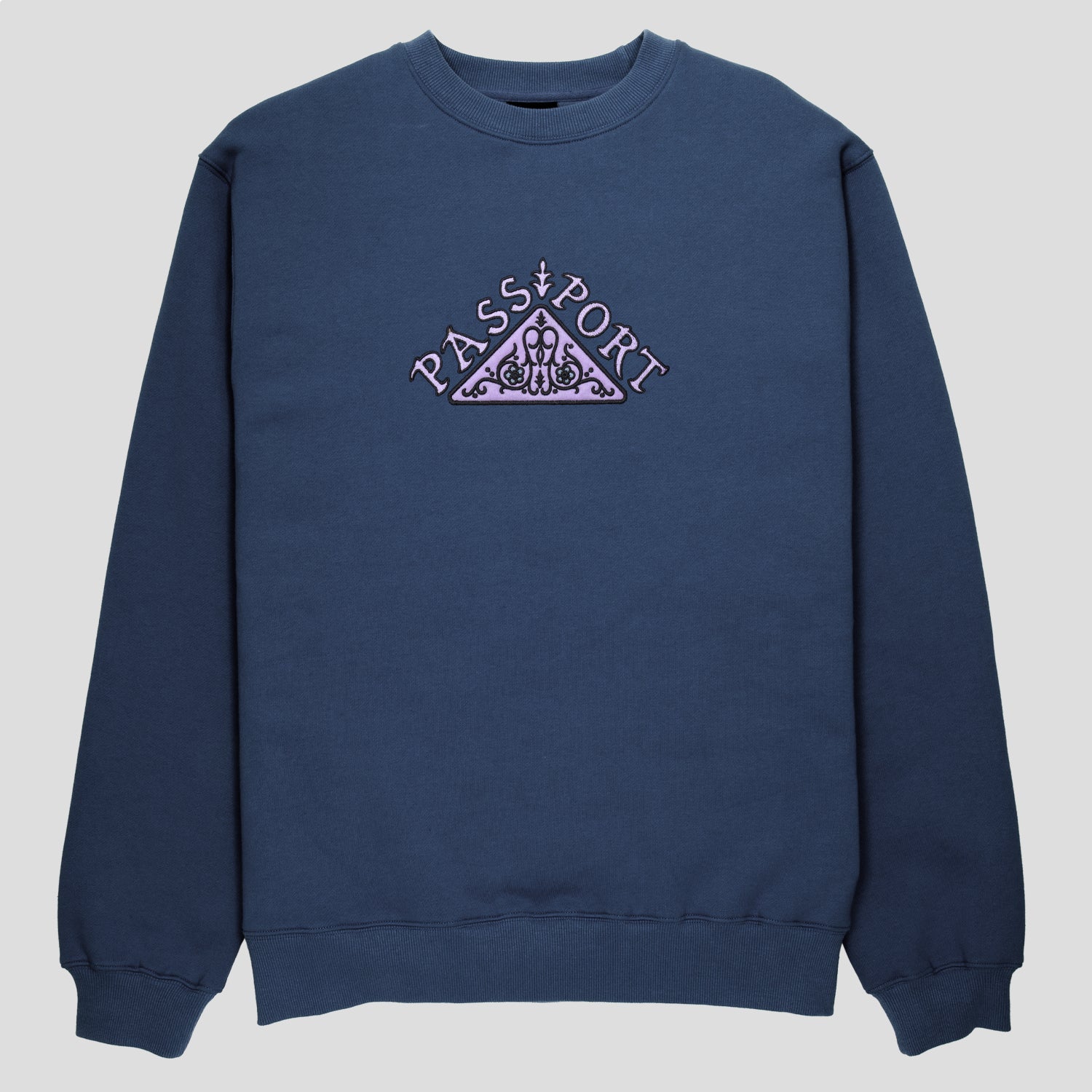玄関先迄納品 Pass~Port Manuscript Navy - Sweater トップス