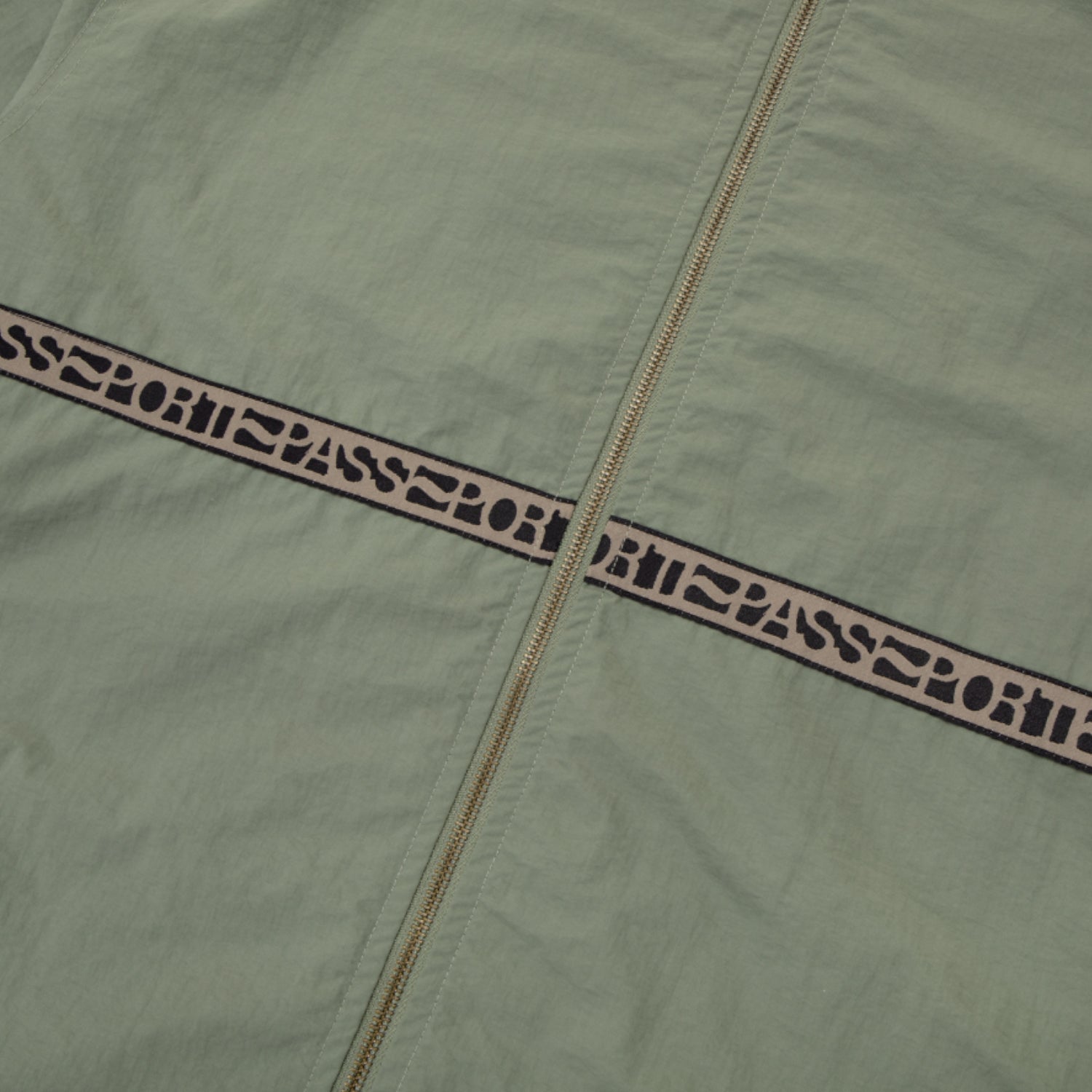 Pass~Port Rough Neg RPET Track Jacket - Sage