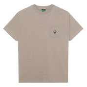 Pass~Port Wanderer Organic Cotton Pocket Tee - Khaki