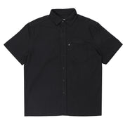Pass~Port Ovalit Herringbone Short Sleeve Shirt - Black
