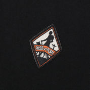 Pass~Port Wanderer Organic Cotton Pocket Tee - Black